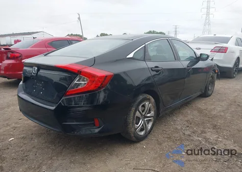 2016 Honda Civic Lx из США, поврежденный, VIN 19XFC2F58GE066412